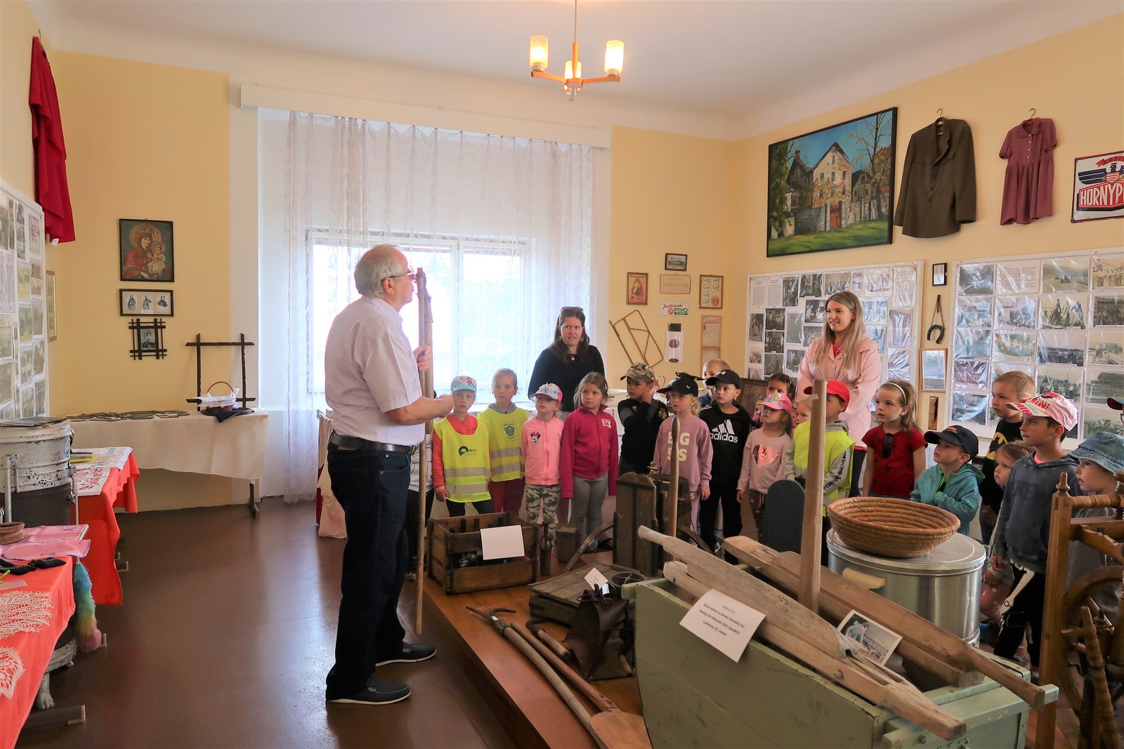 Návštěva dětí z mateřské školy v muzeu 14. června 2022